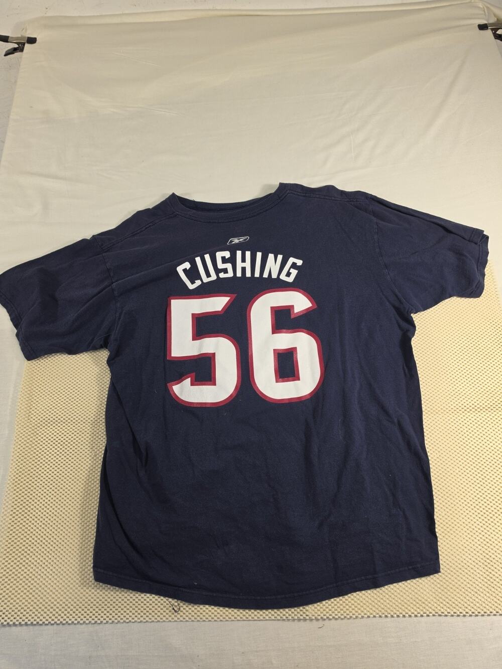 Houston Texans Reebok T-shirt #56 Cushings Short Sleeve Size 2XL